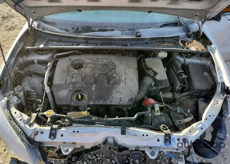 2015 Toyota Corolla L z USA, uszkodzony, nr VIN 5YFBURHE4FP288136